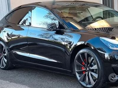 Usata Tesla Model 3 Performance 461 kW (627 CV) 2020 Nero Berlina