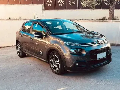 Usata Citroën C3 Shine 102 CV (75 kW) 2019 Grigio Utilitaria