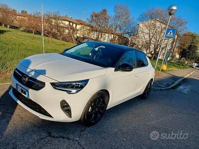 Usata Opel Corsa Elegance 75 CV (55 kW) 2020 Bianco Utilitaria