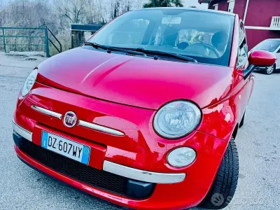 Usata Fiat 500 69 CV (50 kW) 2010 Rosso Berlina