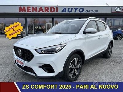 Usata MG ZS Comfort 106 CV (77 kW) 2025 Bianco SUV