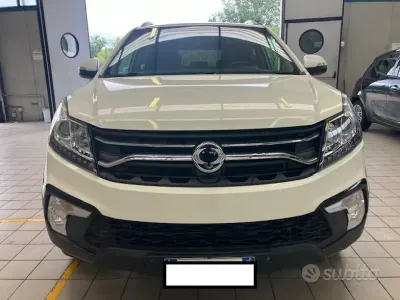 Usata SsangYong Korando Limited 150 CV (110 kW) 2018 Bianco SUV