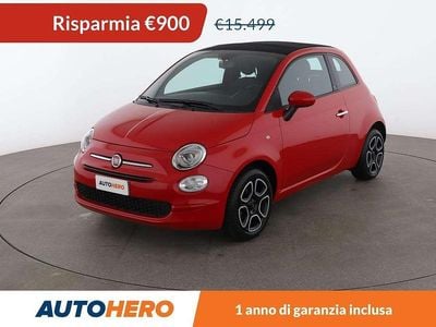 Rosso Usata 2023 Fiat 500C Cabrio | 14.599 € (Buon prezzo)