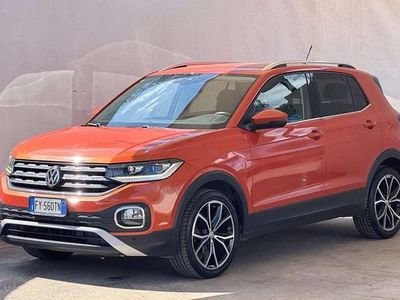 Usado VW T-Cross Advance 116 CV (85 kW) 2019 Naranja SUV