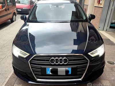 Usata Audi A3 115 CV (84 kW) 2018 Blu Berlina