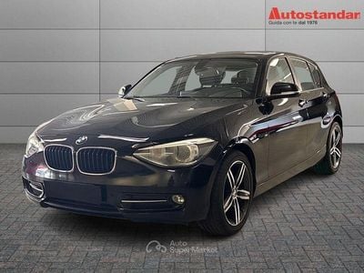 Usata BMW 118 Sport Line 143 CV (105 kW) 2012 Nero Utilitaria