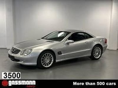 Usata Mercedes SL350 245 CV (180 kW) 2005 Argento Cabrio
