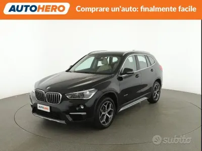 Usata BMW X1 xLine 150 CV (110 kW) 2017 Nero SUV