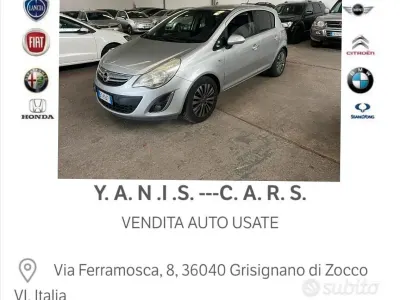 Usata Opel Corsa 86 CV (63 kW) 2013 Bianco Utilitaria