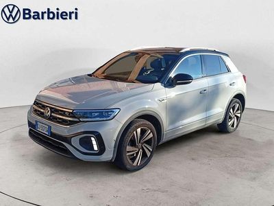 Usata VW T-Roc R-line 110 CV (80 kW) 2022 Grigio SUV