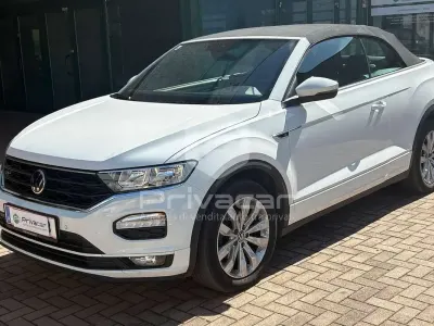 Usata VW T-Roc Cabriolet R-line 150 CV (110 kW) 2021 Bianco Cabrio