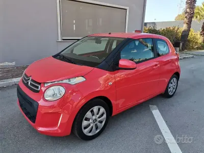 Usata Citroën C1 Feel 69 CV (50 kW) 2014 Rosso Utilitaria