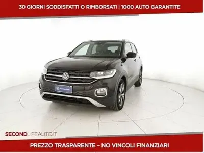 Usata VW T-Cross Advance 110 CV (80 kW) 2023 Nero SUV