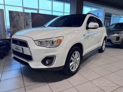 Usata Mitsubishi ASX Intense 116 CV (85 kW) 2014 Bianco SUV