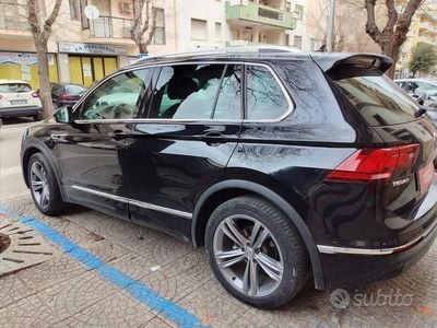 Usata VW Tiguan Advance 150 CV (110 kW) 2018 Nero SUV