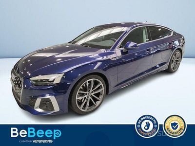 Usata Audi A5 Sportback S-Line 163 CV (119 kW) 2023 Blu metallizzato Utilitaria
