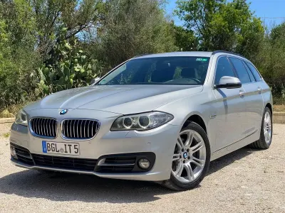 Usata BMW 518 150 CV (110 kW) 2014 Grigio Station wagon