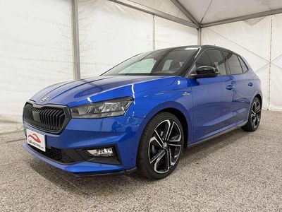 Usata Skoda Fabia Monte Carlo 95 CV (69 kW) 2023 Blu/azzurro Utilitaria
