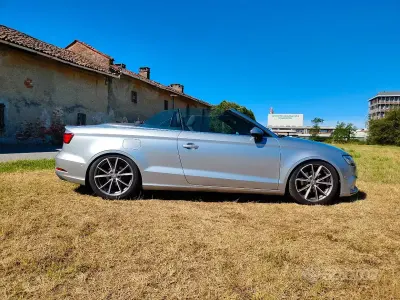 Usata Audi A3 Cabriolet S-Line 110 CV (80 kW) 2017 Grigio Cabrio
