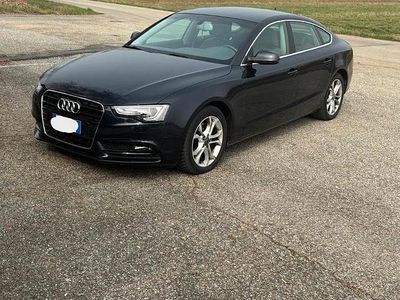 Usata Audi A5 Sportback Business 177 CV (130 kW) 2013 Blu Utilitaria