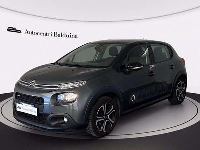 Usata Citroën C3 PureTech 82 CV (60 kW) 2017 Grigio indyum Utilitaria