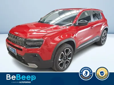 Usata Jeep Avenger Summit 101 CV (74 kW) 2024 Rosso metallizzato SUV