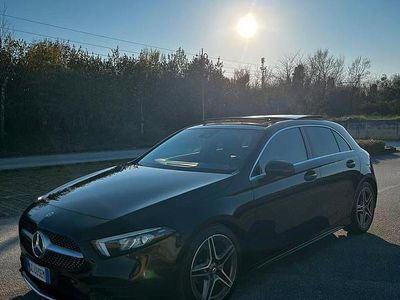 Usata Mercedes A200 Premium 150 CV (110 kW) 2020 Nero Berlina