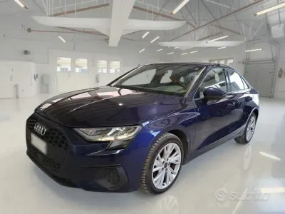 Usata Audi A3 Business 110 CV (80 kW) 2024 Blu Berlina