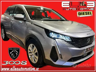 Usata Peugeot 3008 177 CV (130 kW) 2021 Grigio SUV