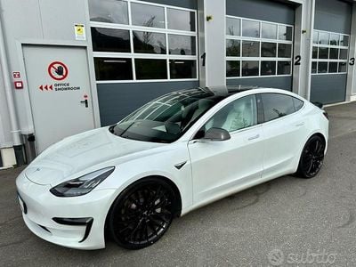 Bianco Usata 2020 Tesla Model 3 Long Range AWD Berlina | 27.900 € (Buon prezzo)