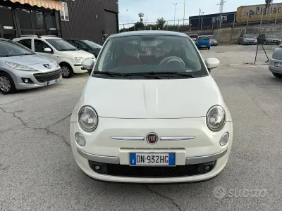 Brugt Fiat 500 Lounge 75 HK (55 kW) 2010 Hvid Sedan