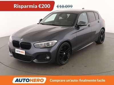 Usata BMW 116 M Sport 116 CV (85 kW) 2018 Grigio Utilitaria