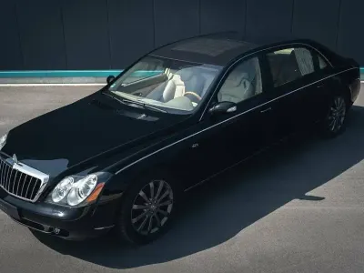 Usata Maybach 62 612 CV (450 kW) 2007 Nero Berlina