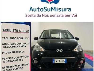 Usata Hyundai i10 Style 65 CV (47 kW) 2011 Nero Utilitaria