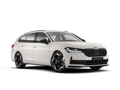 Nieuw Skoda Superb SportLine 193 PK (141 kW) 2026 Wit Stationwagen