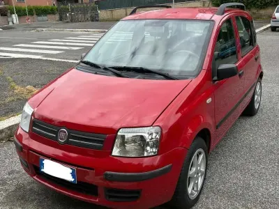 Usata Fiat Panda Dynamic 60 CV (44 kW) 2009 Rosso Utilitaria