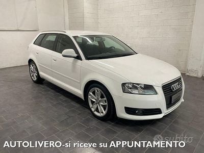Usata Audi A3 Ambition 140 CV (102 kW) 2010 Bianco Utilitaria