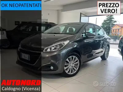 Brugt Peugeot 208 Active 83 HK (61 kW) 2018 Grå Hatchback