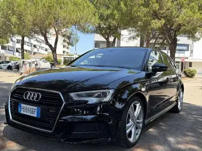 Usata Audi A3 Sport 150 CV (110 kW) 2018 Nero Berlina
