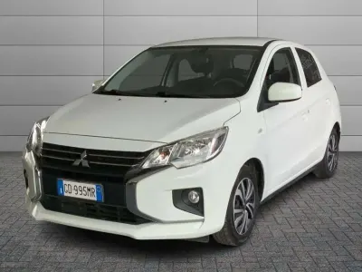 Usata Mitsubishi Space Star Intense 80 CV (58 kW) 2021 Bianco Utilitaria