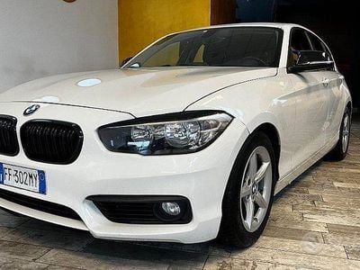Usata BMW 116 Advantage 116 CV (85 kW) 2016 Bianco Utilitaria