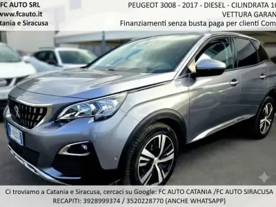 Usata Peugeot 3008 Business-Line 120 CV (88 kW) 2017 Grigio SUV