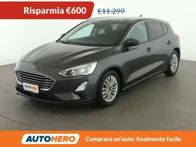 Usata Ford Focus Titanium 125 CV (91 kW) 2018 Grigio Berlina