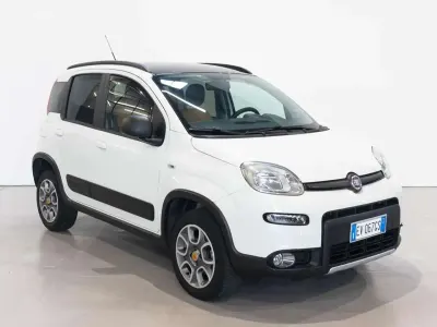 Usata Fiat Panda 4x4 S 75 CV (55 kW) 2014 Bianco Utilitaria