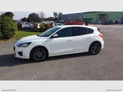 Usata Ford Focus ST-Line 125 CV (91 kW) 2020 Bianco Berlina