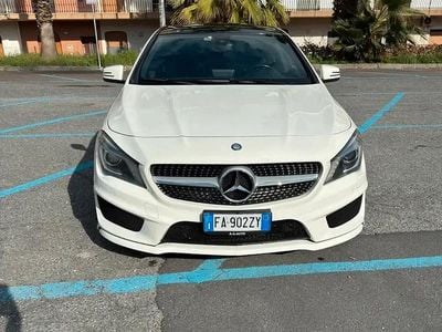 Usata Mercedes CLA220 AMG 177 CV (130 kW) 2016 Bianco Berlina