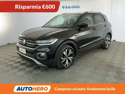 Usata VW T-Cross Advance 110 CV (80 kW) 2021 Nero SUV