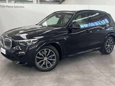 Usata BMW X5 M Sport 266 CV (195 kW) 2020 Tanzanite blu metal SUV