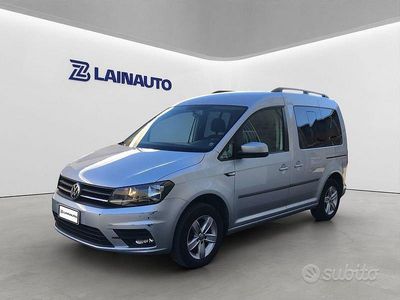 Usata VW Caddy Business 102 CV (75 kW) 2018 Grigio Monovolume