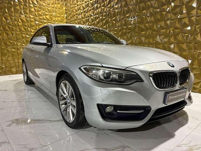 Usata BMW 220 Sport Line 190 CV (139 kW) 2016 Argento Coupé